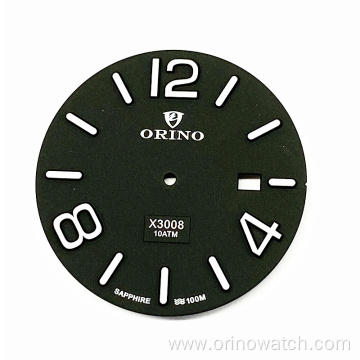 Matte Dial With Arabic Indexes For Watch